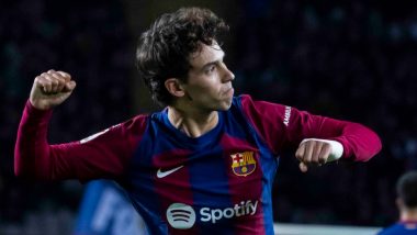 Barcelona 1–0 Atletico Madrid, La Liga 2023–24: Joao Felix Scores Against His Parent Club As Catalan Giants Secure Narrow Victory, Move to Third Spot on Points Table (Watch Goal Video Highlights)